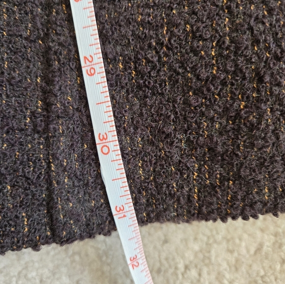 ADDITION ELLE brown wool coat with removable faux fur collar. Size XXL - Picture 13 of 14